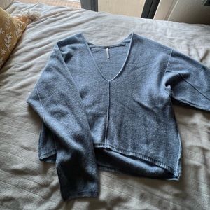 Free People Harmony Cashmere V Sweater